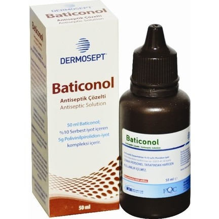Dermosept - Baticonol Antiseptik Çözelti 100 Ml. Batikon	