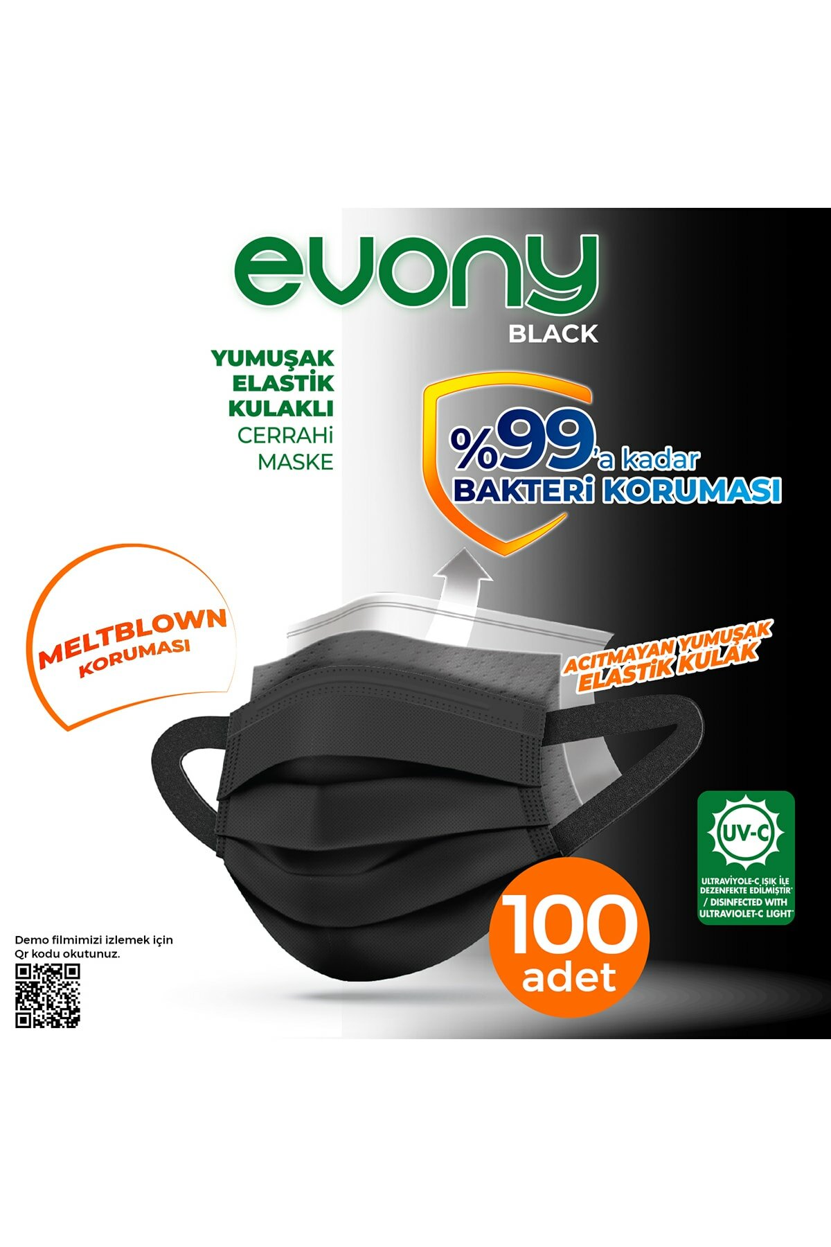 Evony Maske 100 Adet